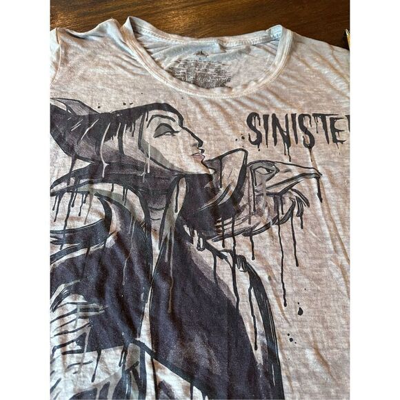 Disney Villains Maleficent burn out T-shirt - Picture 3 of 8